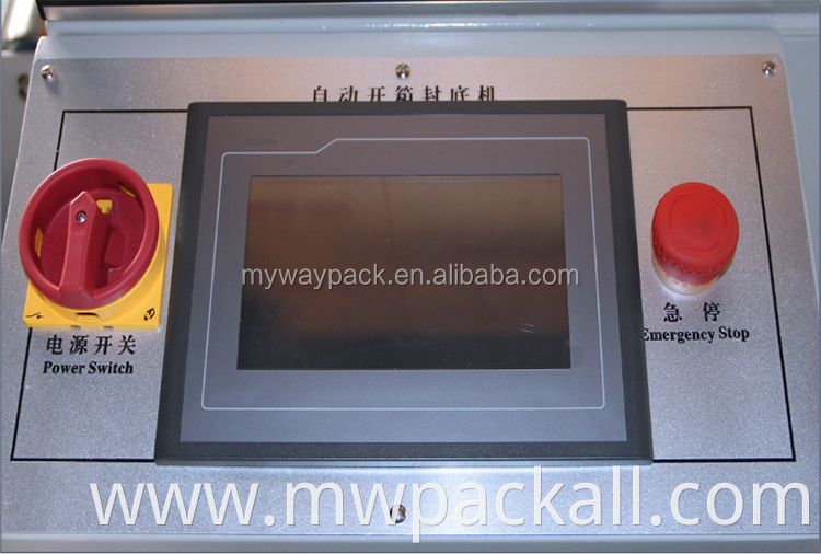 Easy operate Fully Automatic Box Erecting Machine / Carton Case Erector